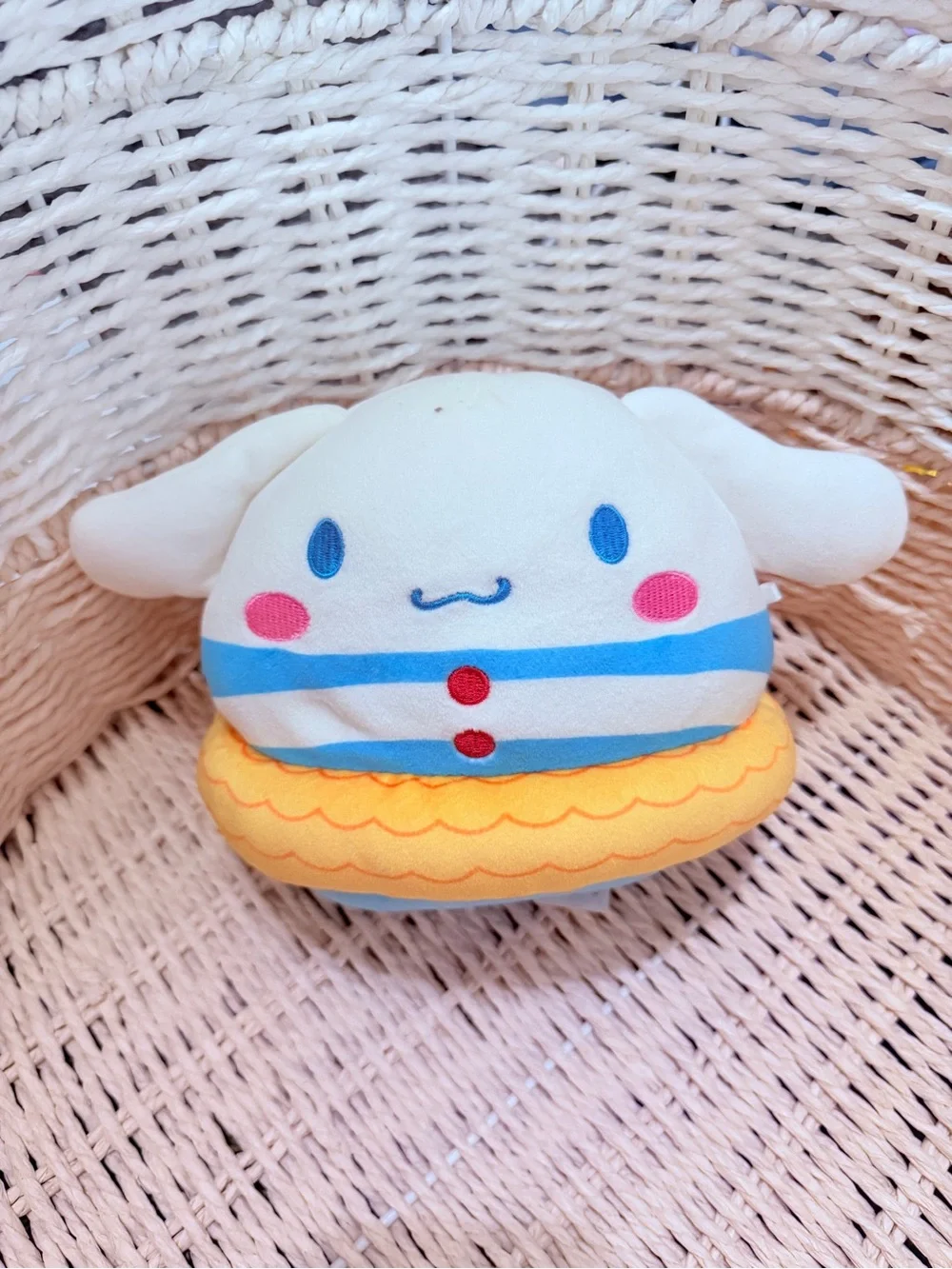 Sanrio Cinnamoroll Squishmallows Mini Plush Floatie Pool Ring Soft Stuffed Plush